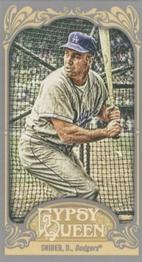 2012 Topps Gypsy Queen - Mini Straight Cut Back #340 Duke Snider  Front