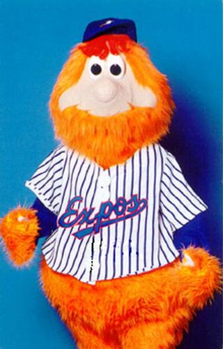 1992 Montreal Expos Postcards #NNO Youppi Front