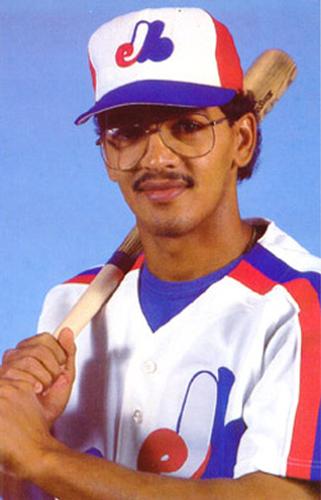 1987 Montreal Expos Postcards #NNO Luis Rivera Front