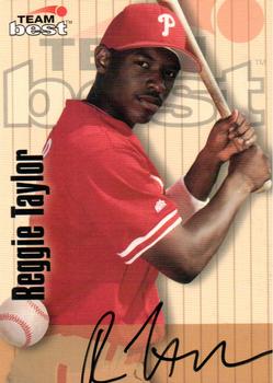1998 Team Best - Autographs Signature Series #NNO Reggie Taylor Front