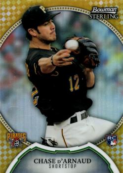 2011 Bowman Sterling - Gold Refractors #12 Chase d'Arnaud Front