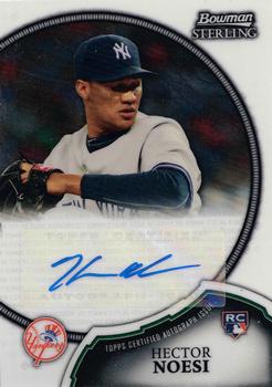 2011 Bowman Sterling - Rookie Autographs #2 Hector Noesi Front