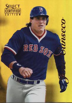 1996 Select Certified - Mirror Gold #98 Jose Canseco Front