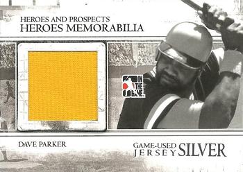 2011 In The Game Heroes & Prospects - Heroes Jerseys Silver #HM-14 Dave Parker Front