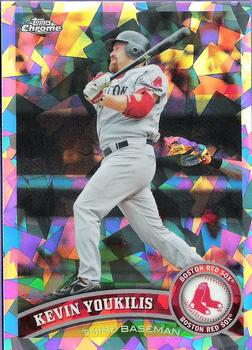 2011 Topps Chrome - Atomic Refractors #90 Kevin Youkilis Front