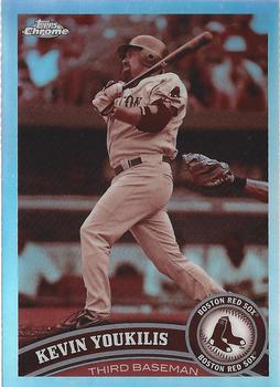 2011 Topps Chrome - Sepia Refractors #90 Kevin Youkilis Front