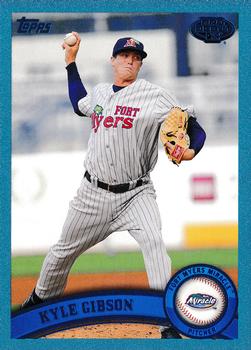 2011 Topps Pro Debut - Blue #6 Kyle Gibson Front
