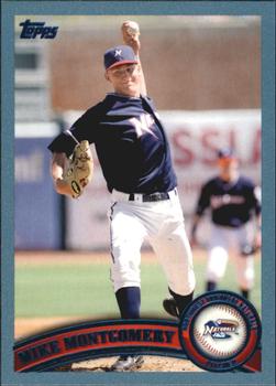 2011 Topps Pro Debut - Blue #40 Mike Montgomery Front