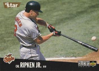 1996 Collector's Choice #1 Cal Ripken Jr. Front