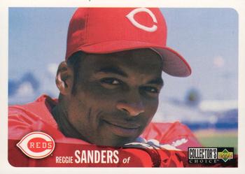 1996 Collector's Choice #115 Reggie Sanders Front