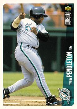 1996 Collector's Choice #156 Terry Pendleton Front