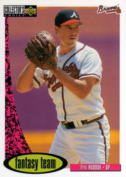 1996 Collector's Choice #268 Greg Maddux Front