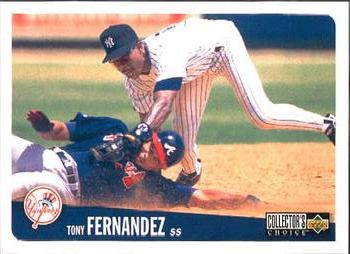 1996 Collector's Choice #232 Tony Fernandez Front