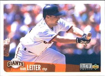 1996 Collector's Choice #301 Mark Leiter Front