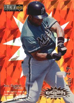 1996 Collector's Choice - You Crash the Game #CG18 Gary Sheffield Front