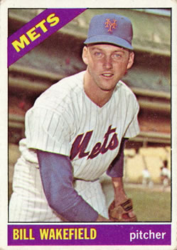 1966 Topps #443 Bill Wakefield Front