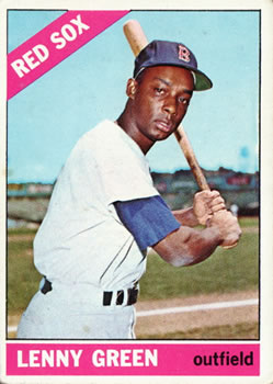 1966 Topps #502 Lenny Green Front