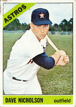 1966 Topps #576 Dave Nicholson Front