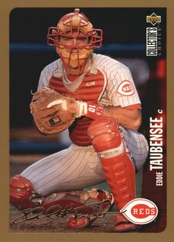 1996 Collector's Choice - Gold Signature #111 Eddie Taubensee Front