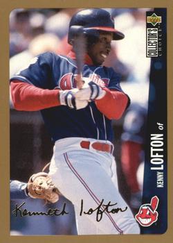 1996 Collector's Choice - Gold Signature #127 Kenny Lofton Front