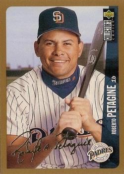 1996 Collector's Choice - Gold Signature #297 Roberto Petagine Front