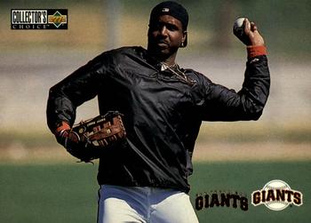 1996 Collector's Choice - Gold Signature #409 Giants Checklist Front