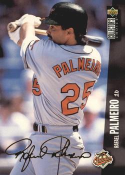 1996 Collector's Choice - Gold Signature #470 Rafael Palmeiro Front