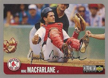 1996 Collector's Choice - Silver Signature #64 Mike Macfarlane Front