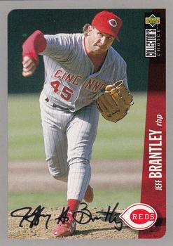 1996 Collector's Choice - Silver Signature #117 Jeff Brantley Front