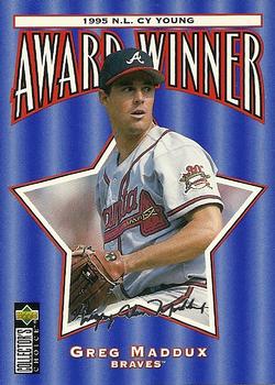 1996 Collector's Choice - Silver Signature #709 Greg Maddux Front