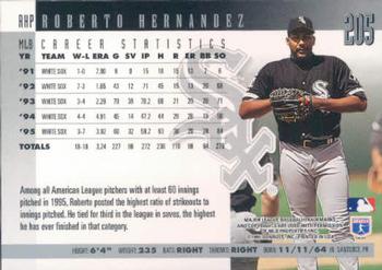 1996 Donruss #205 Roberto Hernandez Back