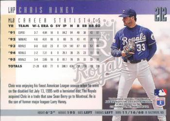 1996 Donruss #212 Chris Haney Back