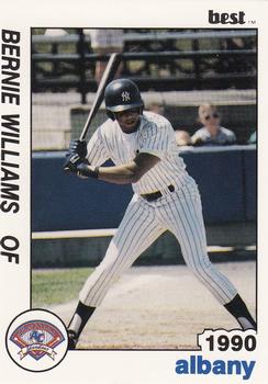 1990 Best Albany Yankees #1 Bernie Williams Front