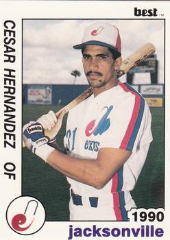 1990 Best Jacksonville Expos #10 Cesar Hernandez Front