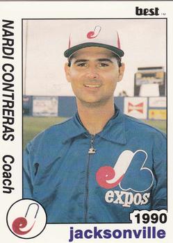 1990 Best Jacksonville Expos #26 Nardi Contreras Front