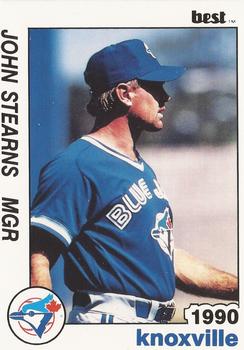 1990 Best Knoxville Blue Jays #9 John Stearns Front