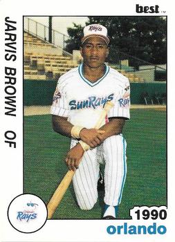 1990 Best Orlando Sun Rays #9 Jarvis Brown  Front