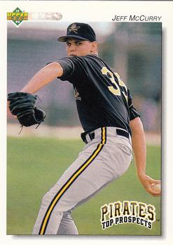 1992 Upper Deck Minor League #207 Jeff McCurry Front