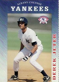 1994 Albany Yankees Yearbook Team Issue #2 Derek Jeter Front