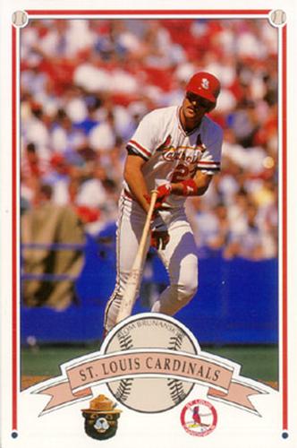 1989 St. Louis Cardinals Smokey #NNO Tom Brunansky Front