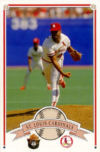 1989 St. Louis Cardinals Smokey #NNO Jose DeLeon Front