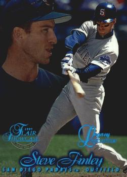 1997 Flair Showcase - Legacy Collection Row 1 (Grace) #96 Steve Finley Front