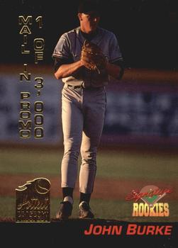 1994 Signature Rookies - Hottest Prospects Mail-In Promos #S1 John Burke Front