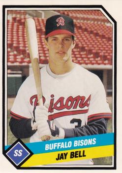 1989 CMC Buffalo Bisons #4 Jay Bell  Front