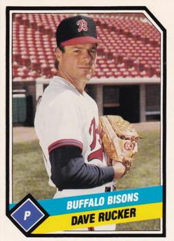 1989 CMC Buffalo Bisons #5 Dave Rucker  Front