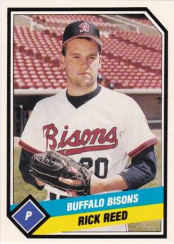 1989 CMC Buffalo Bisons #9 Rick Reed  Front