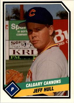 1989 CMC Calgary Cannons #8 Jeff Hull  Front