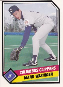 1989 CMC Columbus Clippers #22 Mark Wasinger  Front