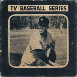 1950 Drake's TV Baseball Series (D358) #28 Allie Reynolds Front