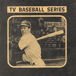 1950 Drake's TV Baseball Series (D358) #5 Edwin 